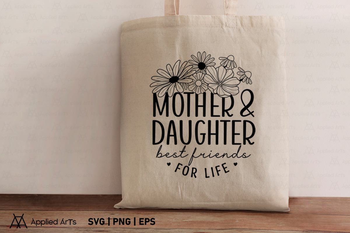 Mother and Daughter Best Friend SVG, a Graphic by Applied Arts (Photo 11 of 12)