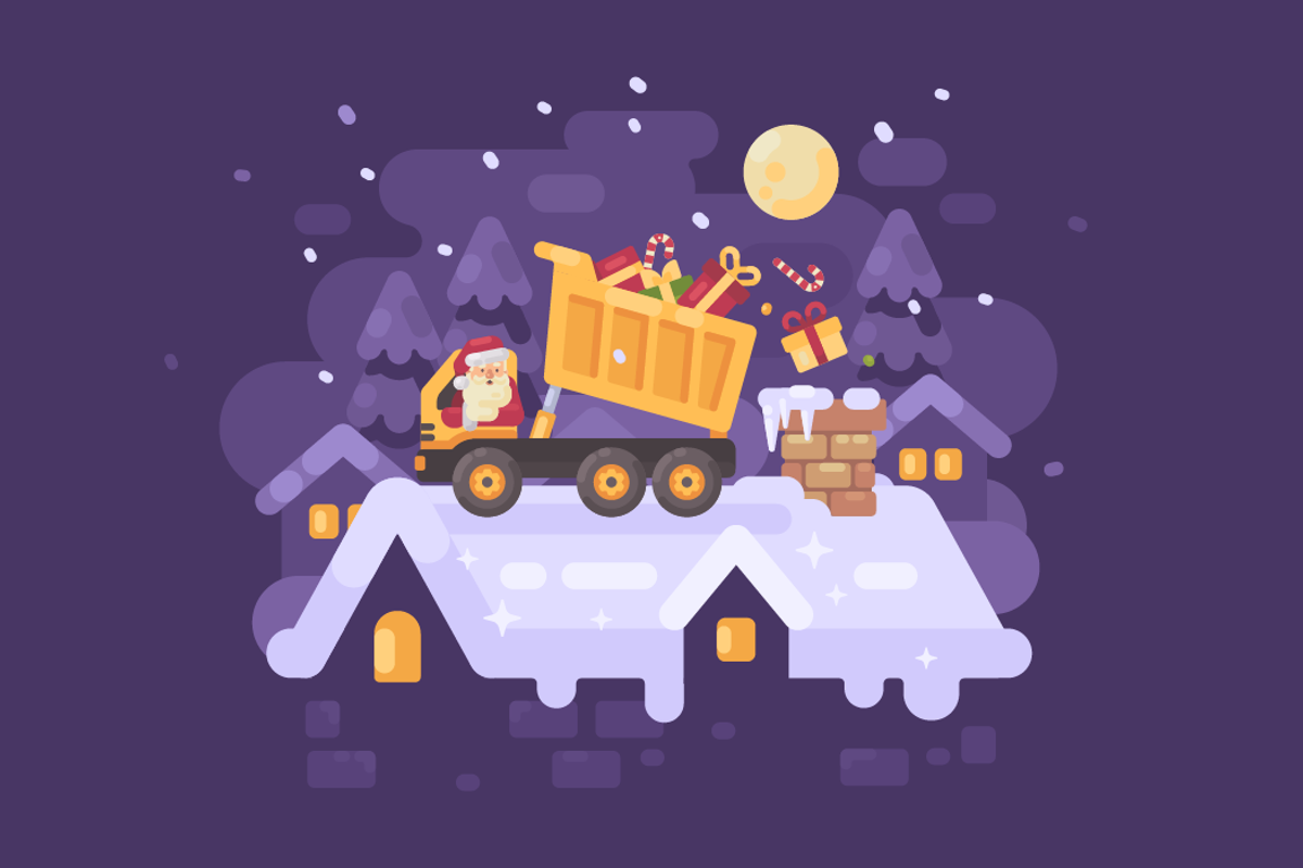 Magic Christmas, an Illustration by Ivan Dubovik (Photo 5 of 13)