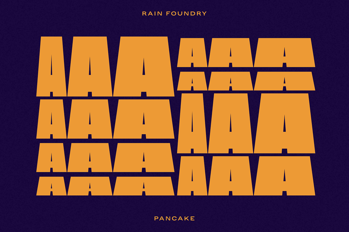Pancake (Variable), a Sans Serif Font by Rain Foundry (Photo 9 of 9)