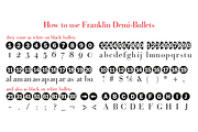 Bullets, a Font by Wiescher Design (Thumbnail 9 of 14)