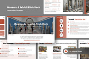 Museum & Exhibit Pitch PowerPoint, a Presentation Template by twinstd (Thumbnail 1 of 5)