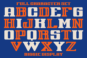 Biggie Display Font