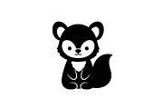 Cute Forest Animal Silhouette Bundle, an Illustration by Creativeshirt (Thumbnail 13 of 54)
