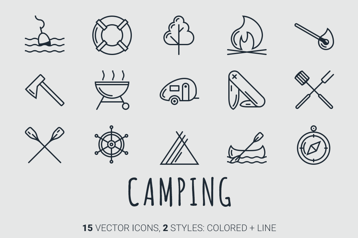 Summer Camping, an Icon by brandcut (Photo 2 of 2)