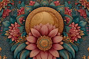 Boho Rhapsody, a Pattern Graphic by Printable Treasure (Thumbnail 4 of 6)