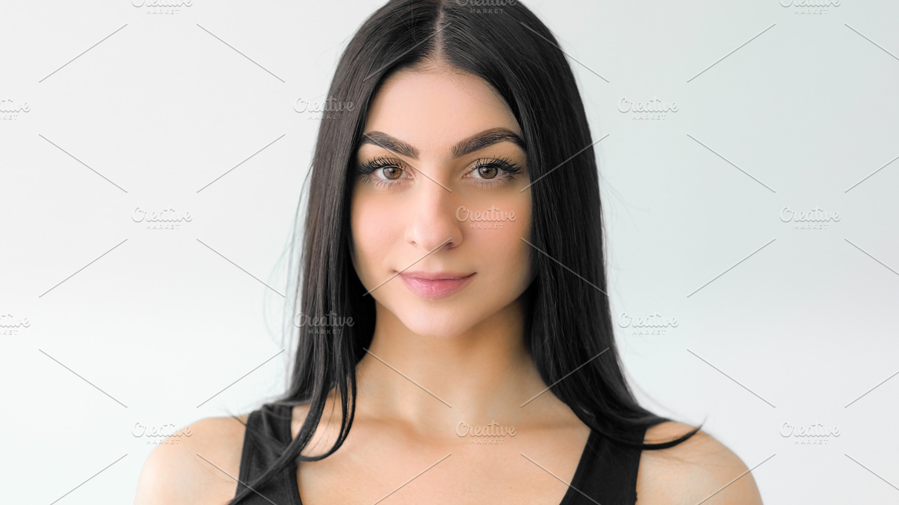 Young charm model girl natural healthy face female, a Person Photo by Photo Drive Studio