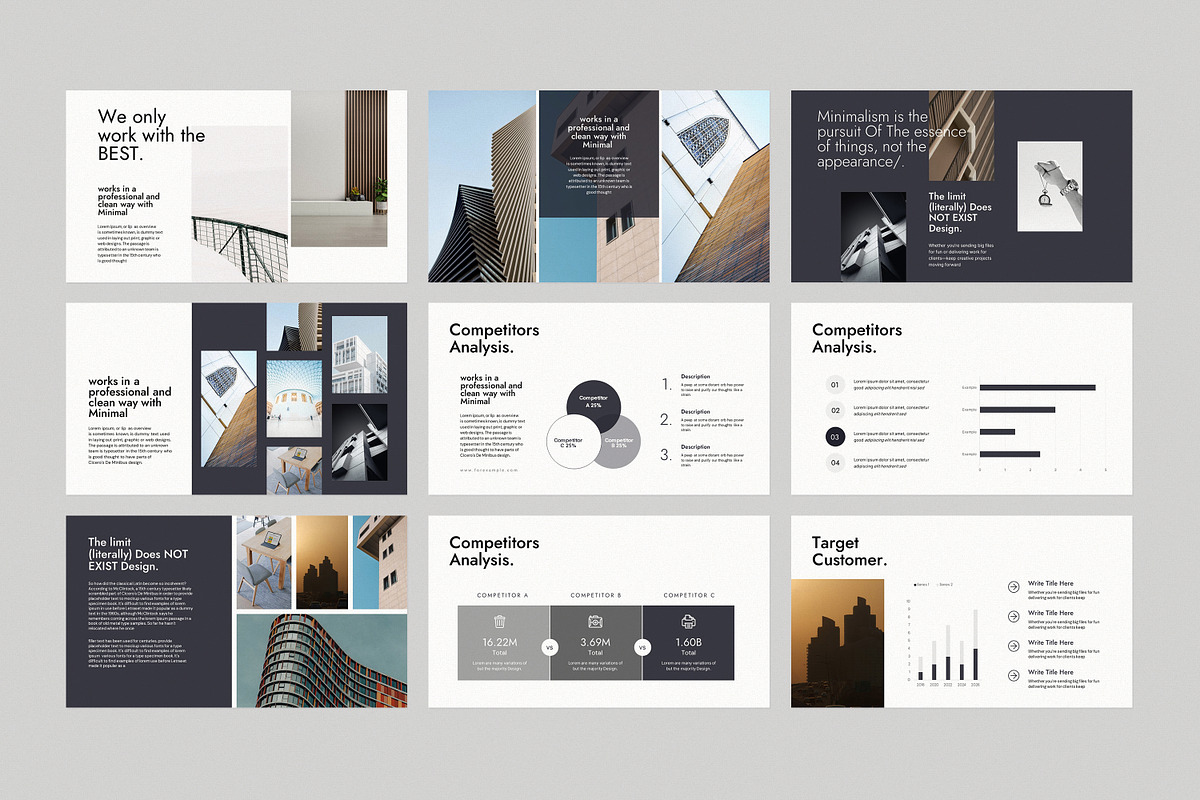 Strategy Minimal PowerPoint Template, a Presentation Template by GoldenPixelStudio (Photo 10 of 14)
