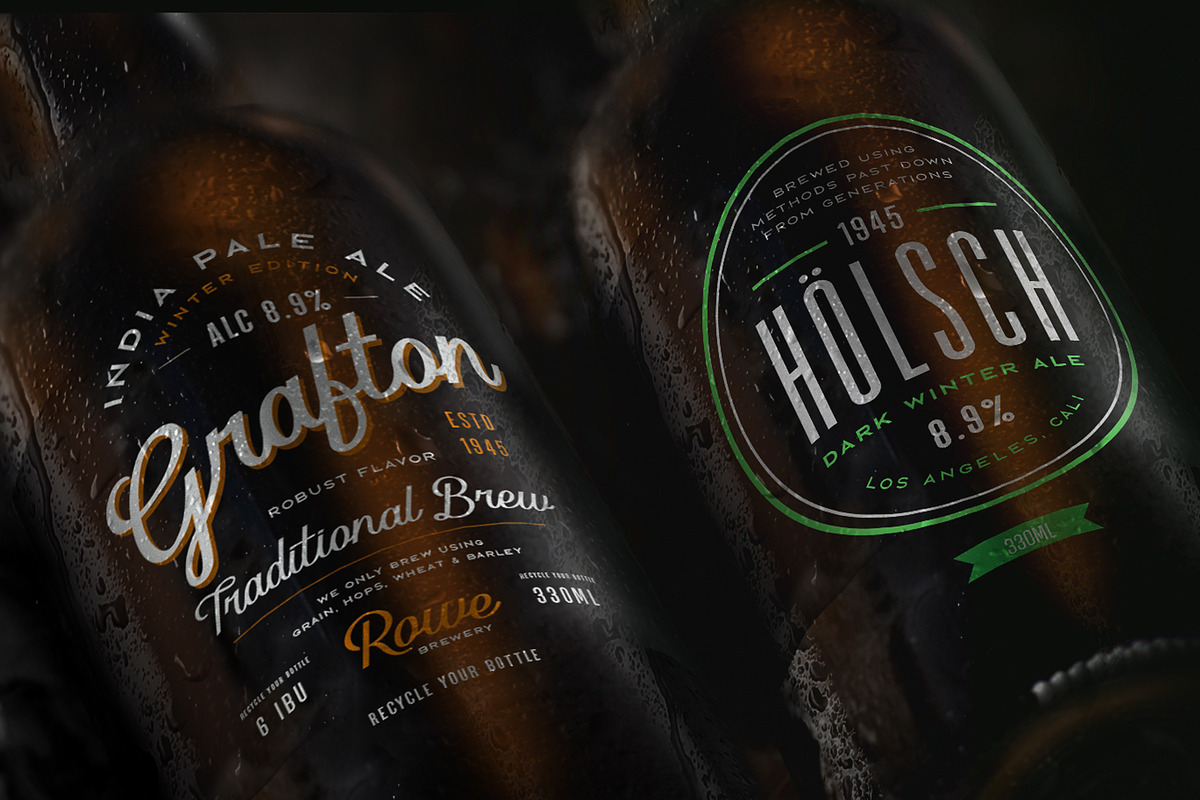 Riverstone Font & Logo Template Pack, a Sans Serif Font by Greg Nicholls (Photo 5 of 9)