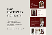UGC Portfolio Canva Website Template, a Templates & Theme by Business Chic (Thumbnail 2 of 5)