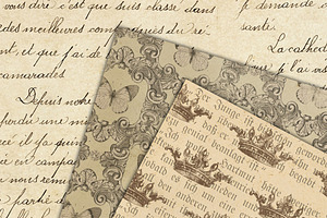 Vintage Ephemera Textures