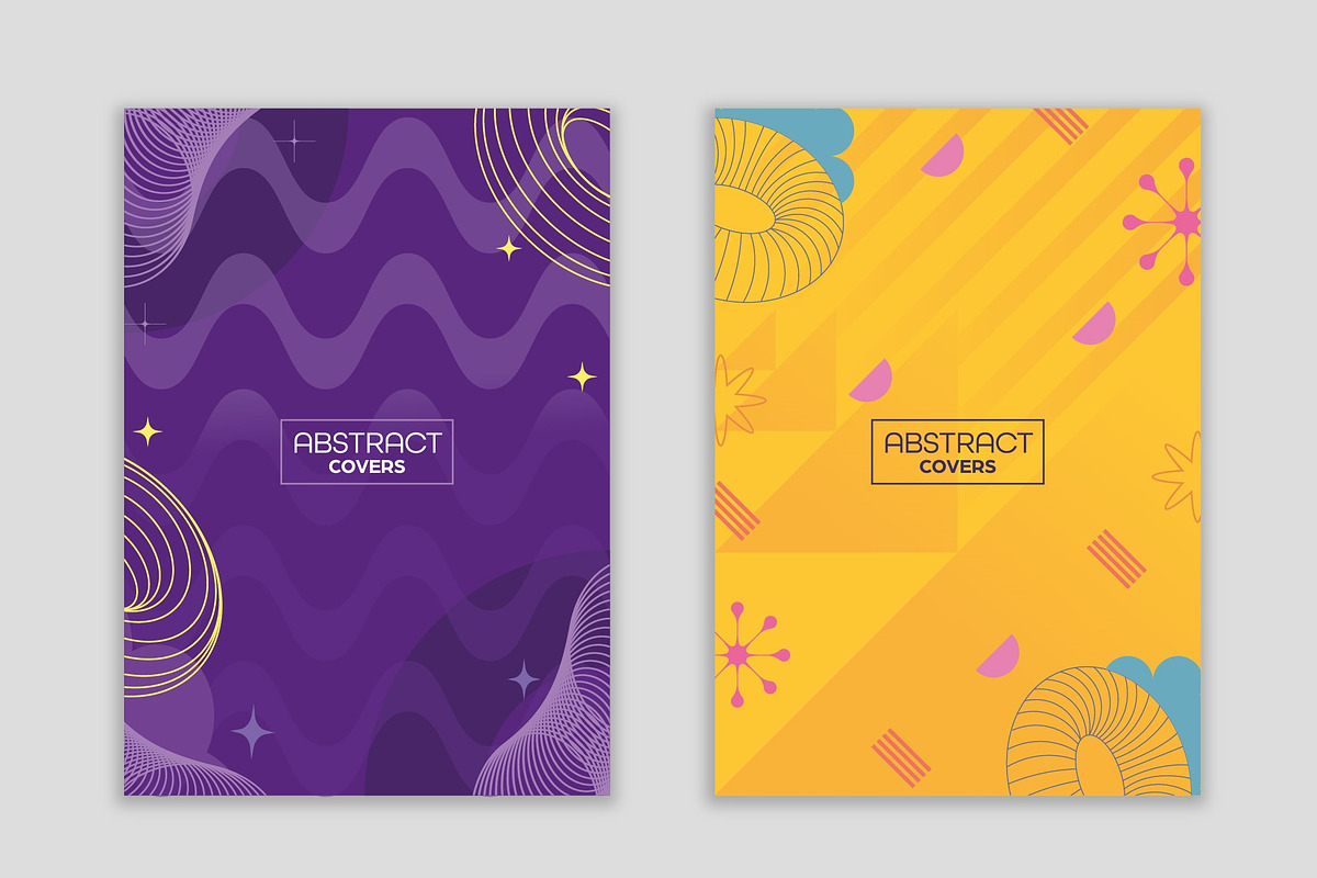 Modern Abstract Covers preview 2