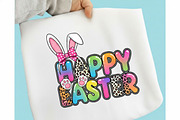 Happy Easter Bunny PNG, Colorful, an Illustration by Designking (Thumbnail 3 of 6)