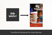 Winter Edition - Social Media, a Social Media Template by Annemiek van Luinen (Thumbnail 7 of 9)