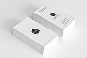 Simple Minimal Business Card, a Business Card Template by Shahjhan (Thumbnail 5 of 6)