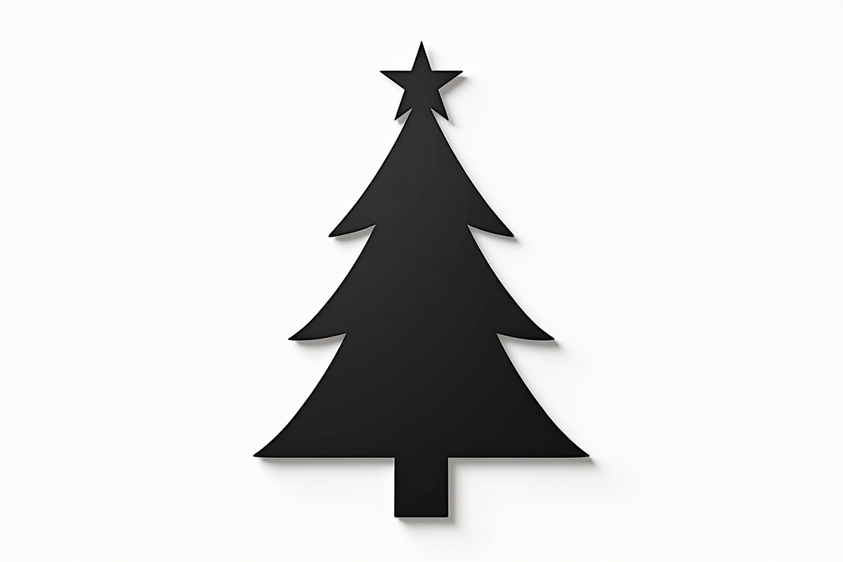 Tree Christmas Fir Tree Black, an Illustration by Amazin_art (Photo 27 of 27)