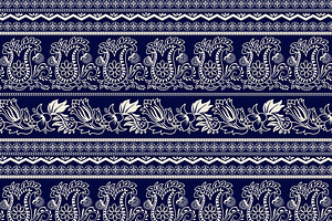 4 Border Paisley Patterns