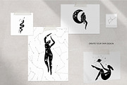 Celestial Woman Procreate Brushes, a Brush Add-On by NinaFedorova (Thumbnail 3 of 5)