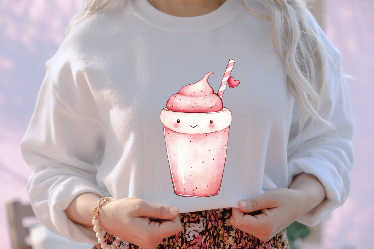 Kawaii Valentine's Clipart, an Illustration by designcity5 (Photo 5 of 5)
