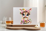 Cute Summer Animals Clipart Bundle., an Illustration by SVGArt (Thumbnail 3 of 9)