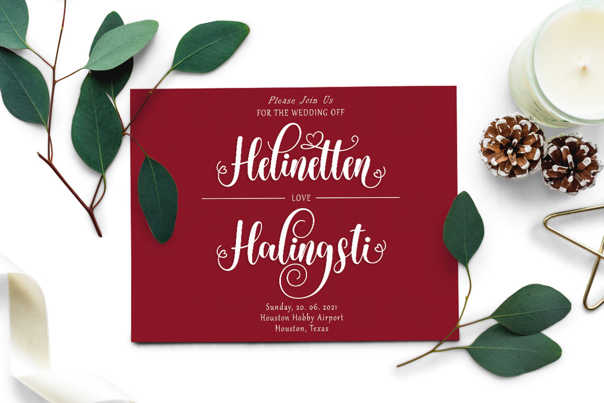 Adsention., a Script Font by IM Studio (Photo 7 of 8)