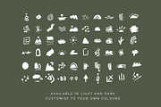 Earth Nature Sketch Doodle Icons, a Solid Icon by CreativeWilderness (Thumbnail 7 of 13)