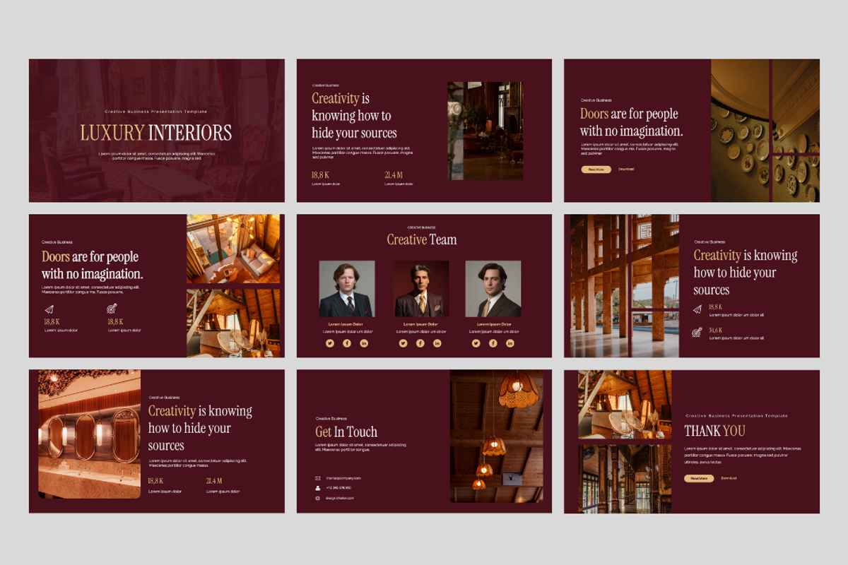 Interior Design Presentation, a Presentation Template by Hammad Arif (Photo 2 of 2)