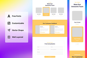 Finance Company Wireframe Website 04