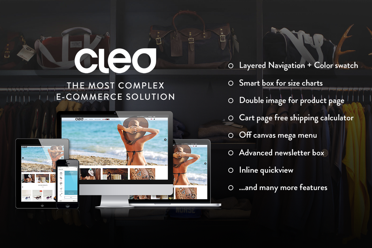Cleo - Responsive Magento Template, a Websites & App Template by WeltPixel