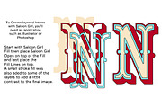 Saloon Girl, a Font by FontMesa (Thumbnail 5 of 6)