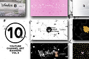 10 Youtube Channel Art Banners vol.4, a Social Media Template by RussGFX (Thumbnail 1 of 17)