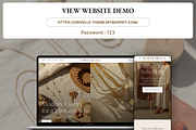 Orivelle Boho Jewelry Shopify Theme, a Shopify Template by AtelierDuVow (Thumbnail 2 of 10)