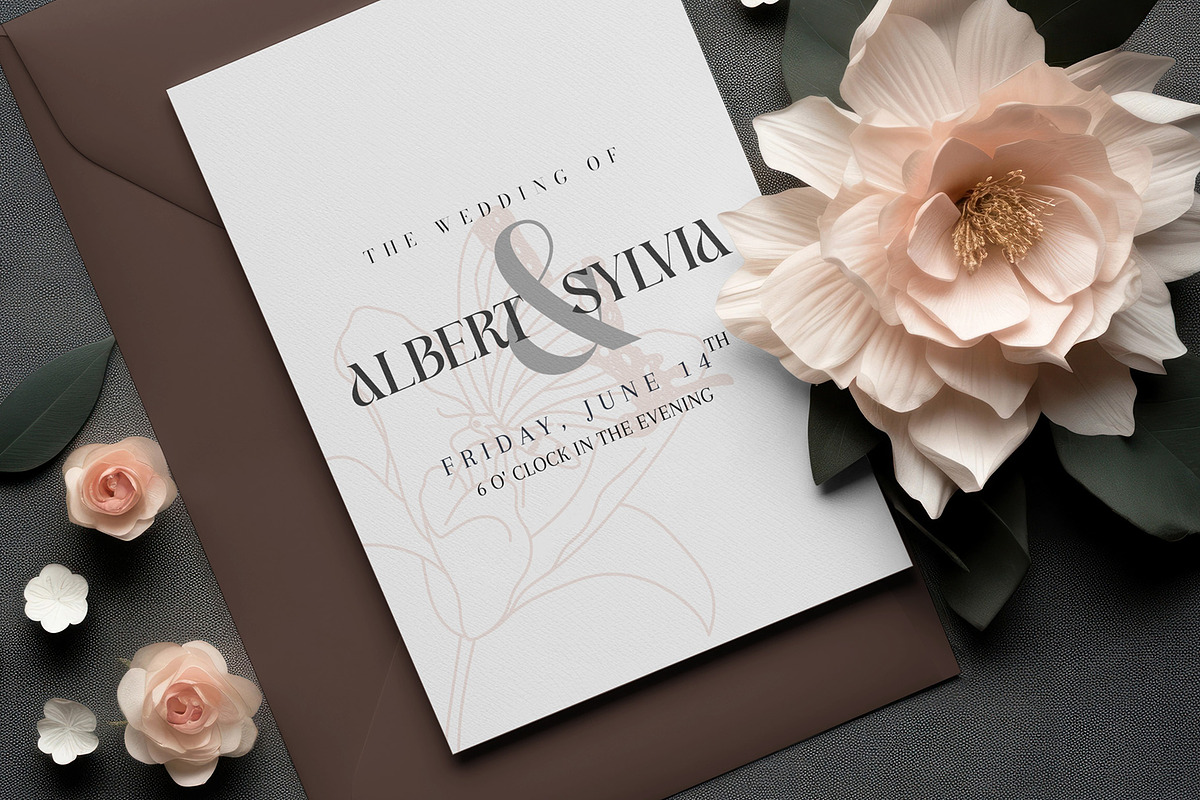 Caviary - Display serif font, a Serif Font by Almeera Std (Photo 7 of 8)