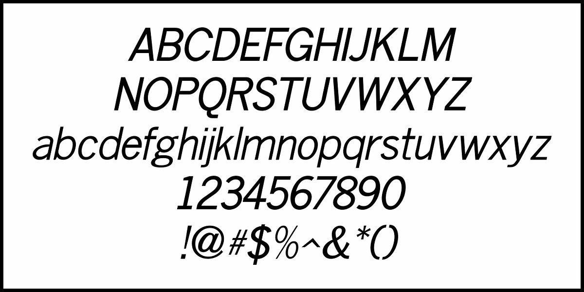Columnist JNL, a Sans Serif Font by Jeff Levine Fonts (Photo 5 of 5)
