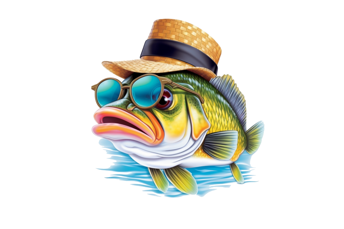 Cool Bass Fish Sublimation Clipart B, an Object Graphic by Regulrcrative (Photo 5 of 7)