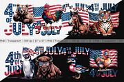 4th of July Animal, a Graphic by Artnoy (Thumbnail 2 of 5)