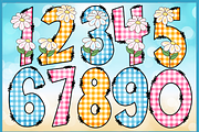 Daisytriplets-PNG fonts, a Symbol Font by It me digital art (Thumbnail 6 of 10)