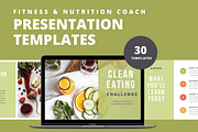 Fitness & Nutrition Slide Deck Canva, a Presentation Template by Brand Spanking You (Thumbnail 1 of 6)