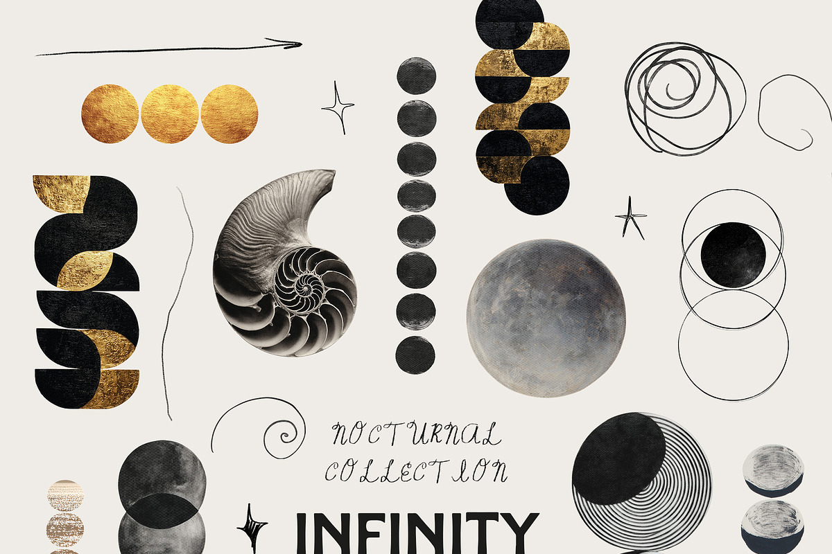 INFINITY Mystic Graphics & Textures, an Object Graphic by Lana Elanor (Photo 5 of 10)