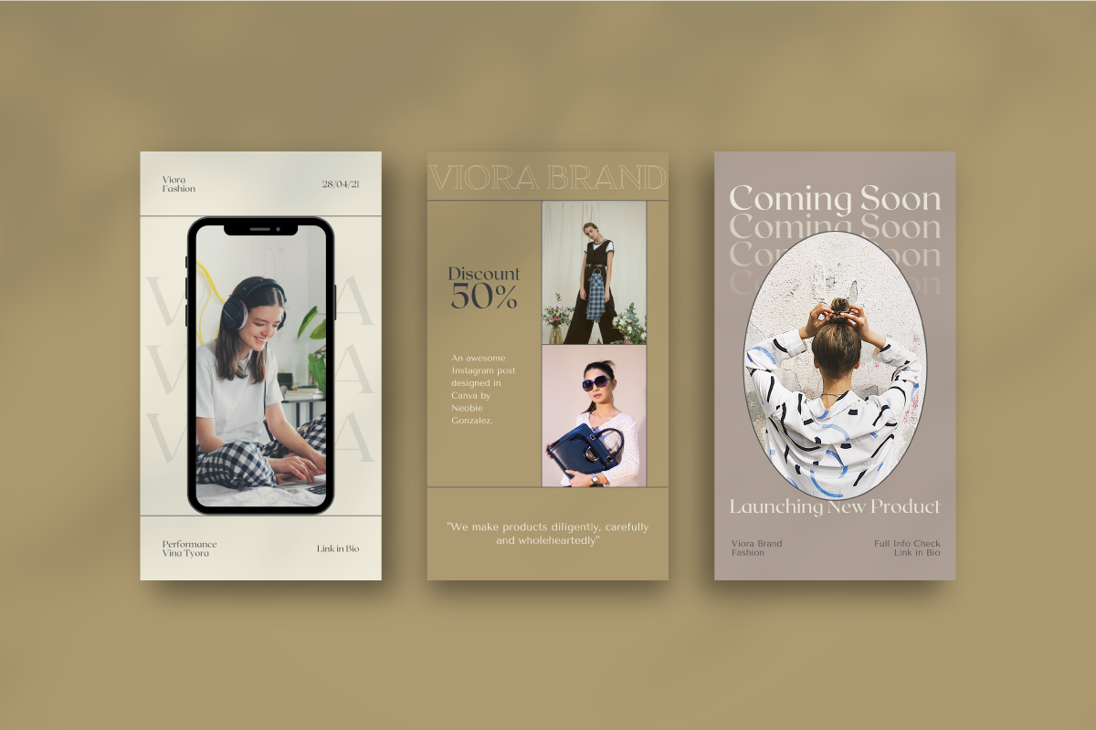 Viora - Canva Instagram Template, a Social Media Template by Inkofert (Photo 10 of 12)