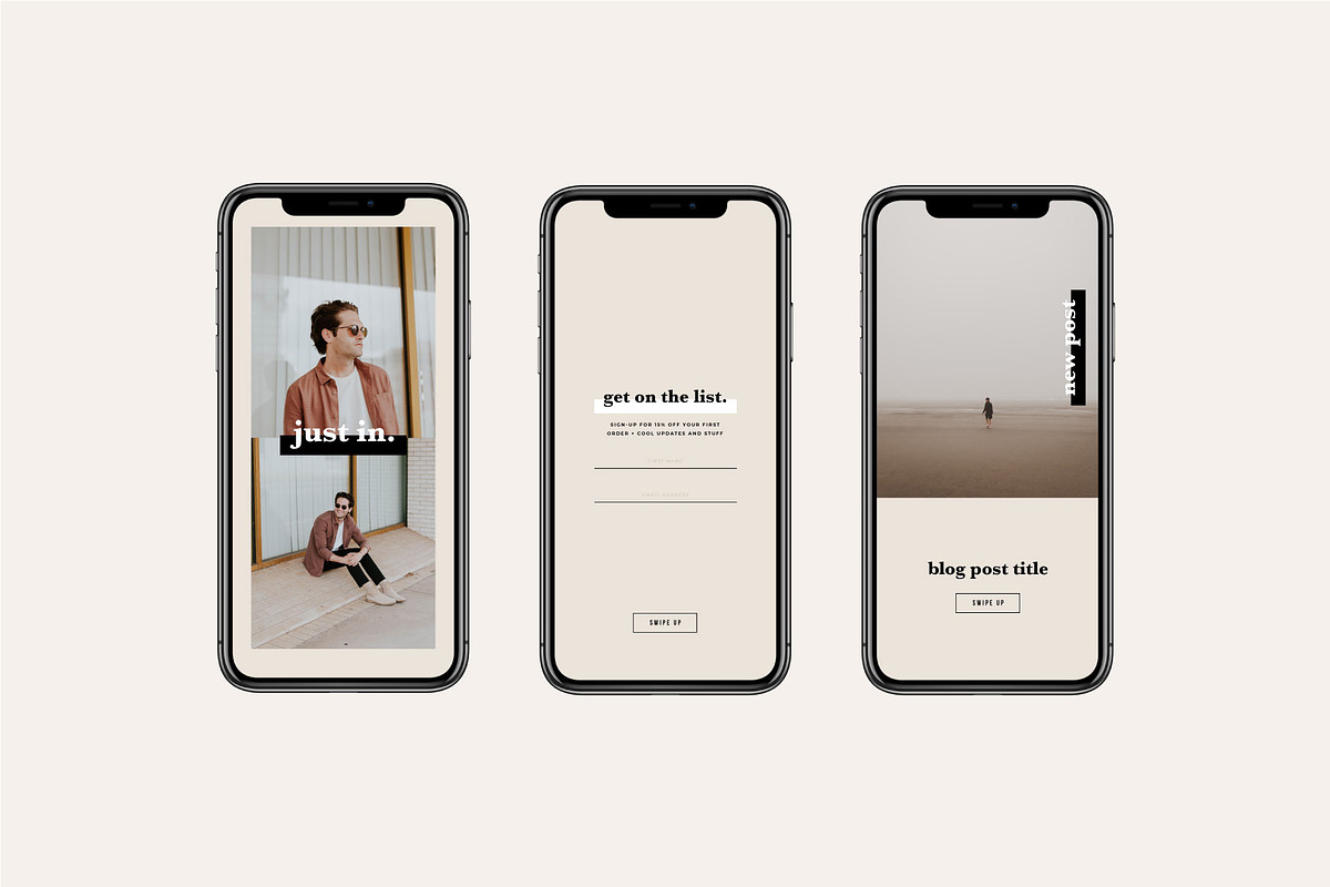 Porto Social Media Kit, a Social Media Template by The Blog Stop (Photo 4 of 11)