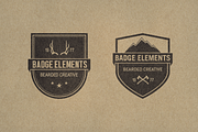 Vintage Badges - 7 Pack, an Object Graphic by Bearded Creative (Thumbnail 2 of 5)