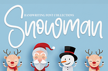 Snowman | Script Font