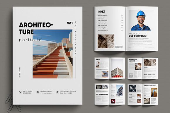 Architecture Portfolio Brochure preview 7