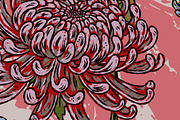 Chrysanthemum Maximalist Floral, a Pattern Graphic by NayaChu (Thumbnail 8 of 9)