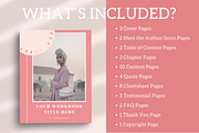 CREATOR WORKBOOK TEMPLATE, a Magazine Template by Tegefeldt Design (Thumbnail 2 of 12)