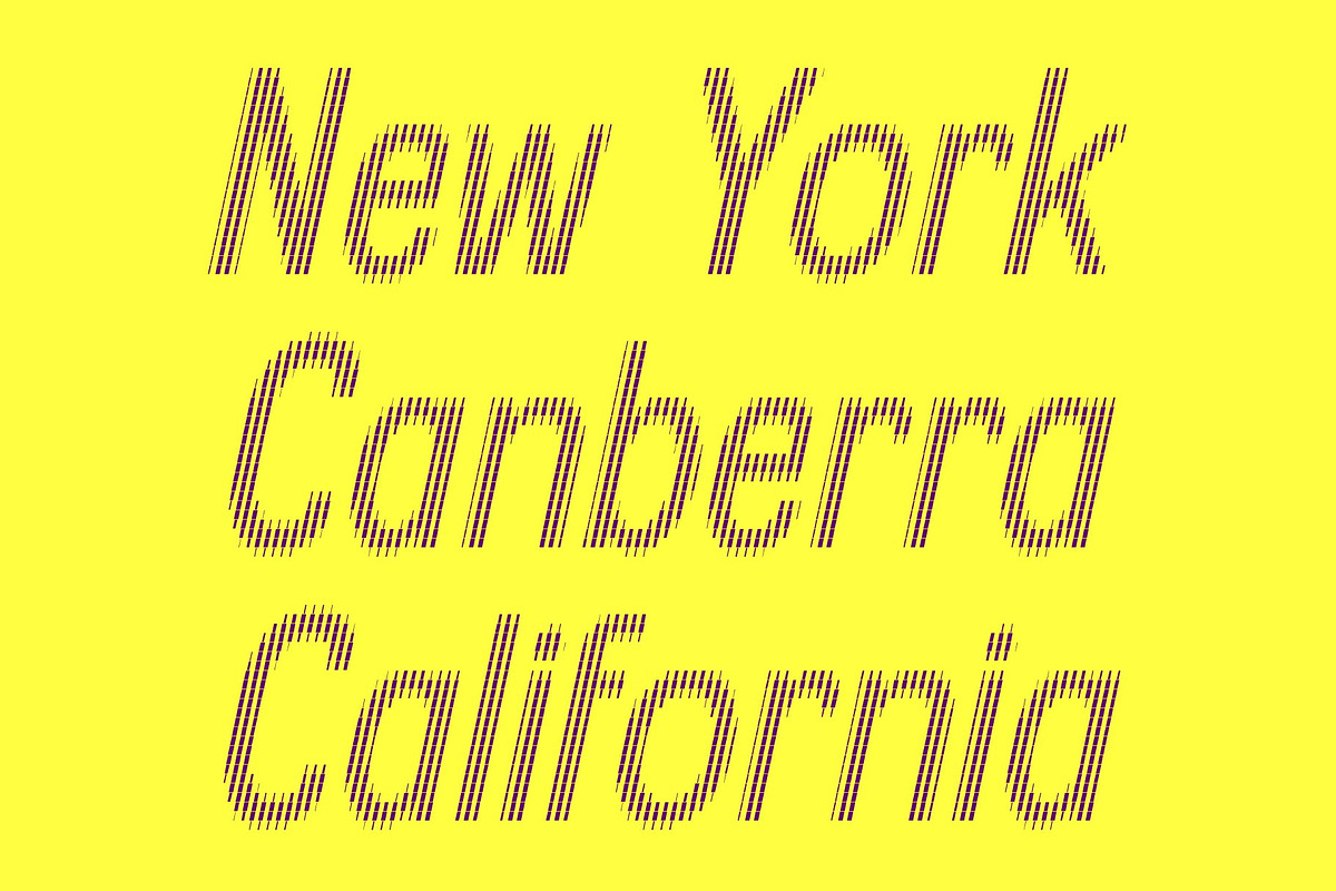 CS Nexus Slitscan, a Sans Serif Font by Craft Supply Co. (Photo 6 of 8)