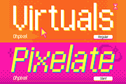 Ohpixel - Pixel Display Font, a Sans Serif Font by Artisan Themes (Thumbnail 4 of 11)