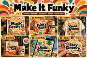 Funky Groovy, a Script Font by Wow Magic (Thumbnail 2 of 5)
