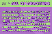 Radeil 3D, a Sans Serif Font by Craft Supply Co. (Thumbnail 7 of 8)