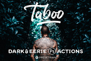Taboo Dark Fantasy Photoshop Actions, an Action Add-On by Presetrain Co. (Thumbnail 9 of 9)